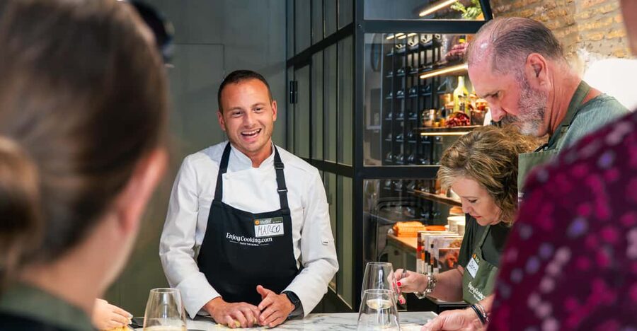 Rome: Pasta, Ravioli & Tiramisu Cooking Class by Colosseum - Handmade pasta near the Colosseum: the real vibe