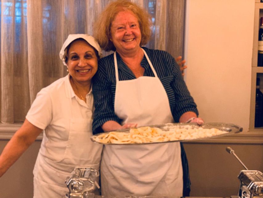 Rome: Pasta & Tiramisu Class with Free Flowing Fine Wine - The 3-Course Meal at the End: Eating Like You Earned It