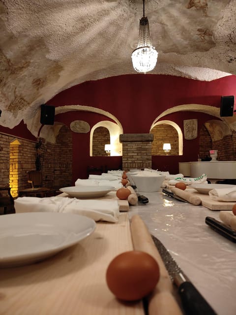 Rome: Pasta & Tiramisu Cooking Class near the Spanish Steps - The meal portion: wine with your work, limoncello at the end