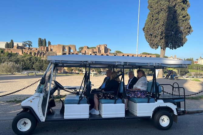 ROME:PERSONALiSED PRIVATE GOLF CART TOUR - Villa Borghese and Piazza del Popolo: quick views, less effort