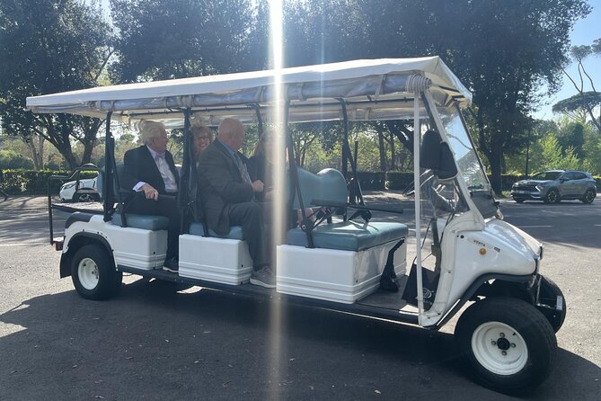 ROME:PERSONALiSED PRIVATE GOLF CART TOUR - Price and value: what $82.91 per person buys you