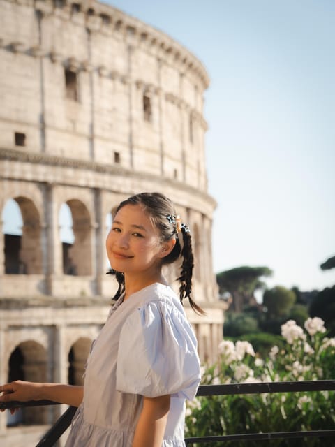 Rome: Photo Shoot Tour with Professional Photographer - Colosseum photo stop: timing, angles, and not getting flustered