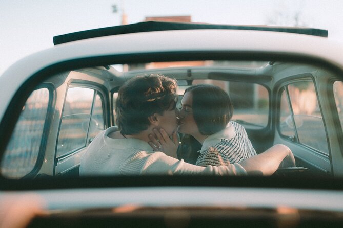 Rome Photography service with fiat 500 vintage car - Trastevere: cobblestones, old-street charm, and easy photo momentum