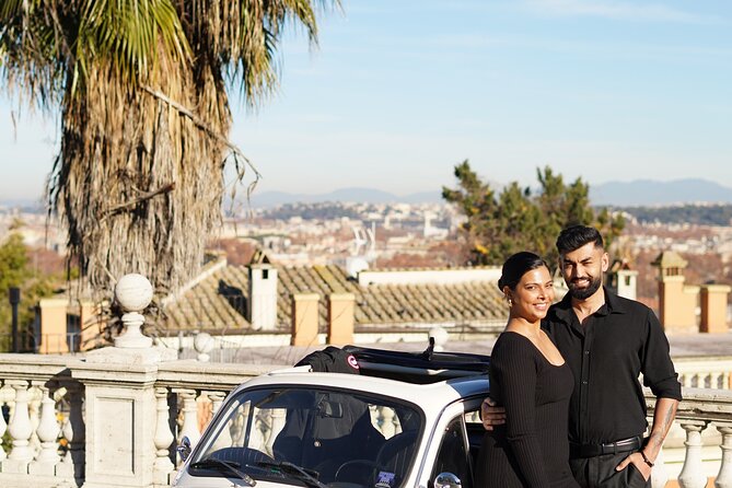 Rome Photography service with fiat 500 vintage car - Circo Massimo: ancient spectacle, perfect for fast context