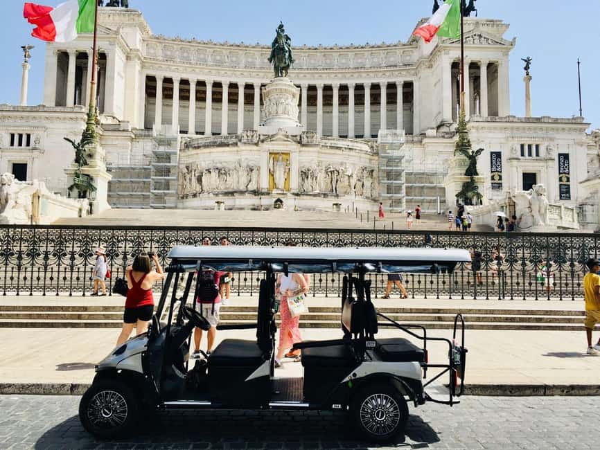 Rome: Private City Sightseeing Tour by Golf Cart - Circus Maximus photo stop: where Rome’s scale hits you