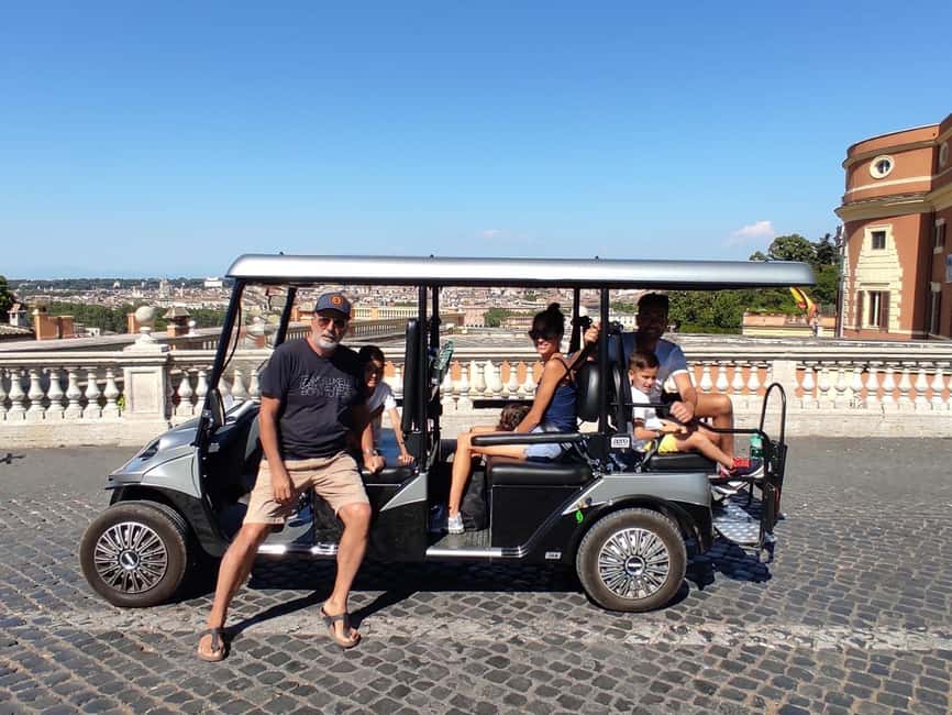 Rome: Private City Sightseeing Tour by Golf Cart - Pickup and timing: how the pace feels in real life