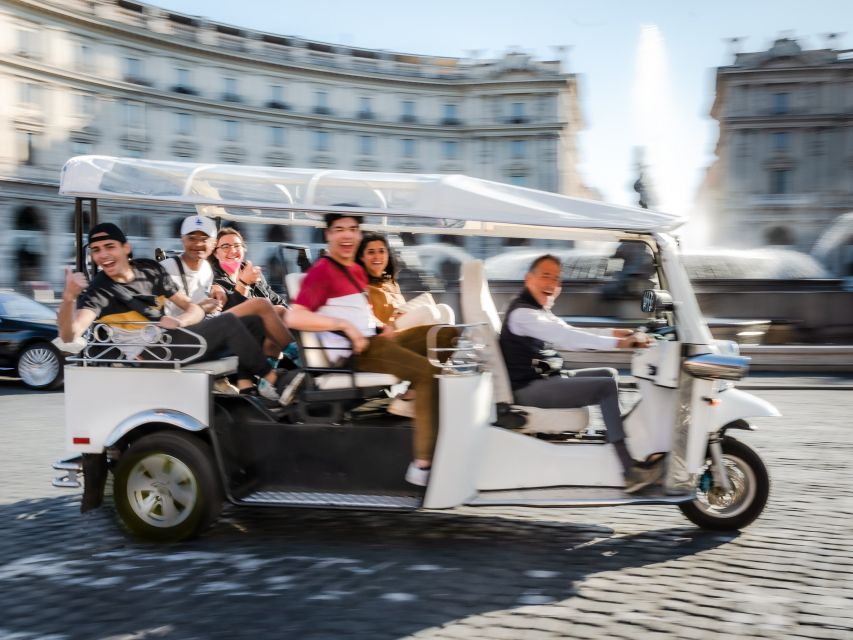 Rome: Private City Tour by Electric Tuk Tuk - Key highlights you’ll feel on the day