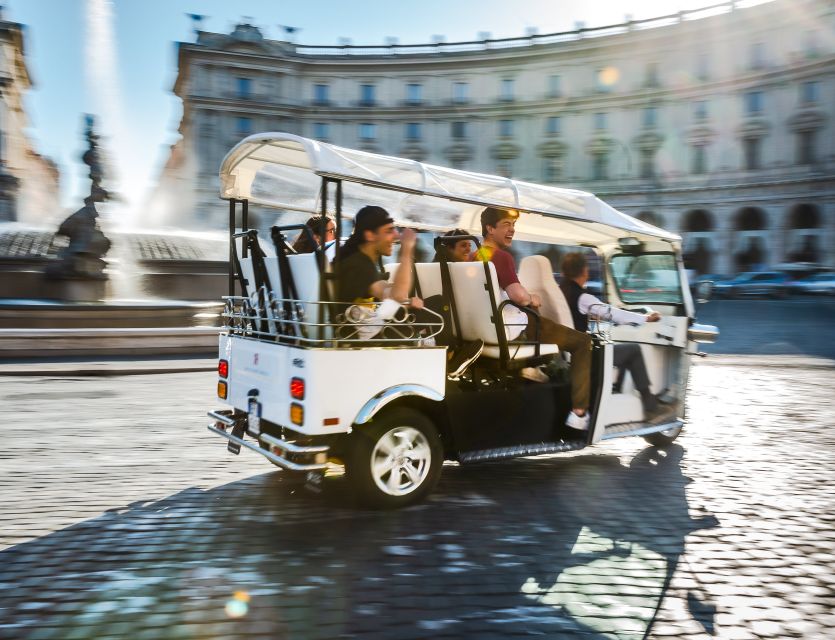 Rome: Private City Tour by Electric Tuk Tuk - What You’ll See vs. What You’ll Need Tickets For