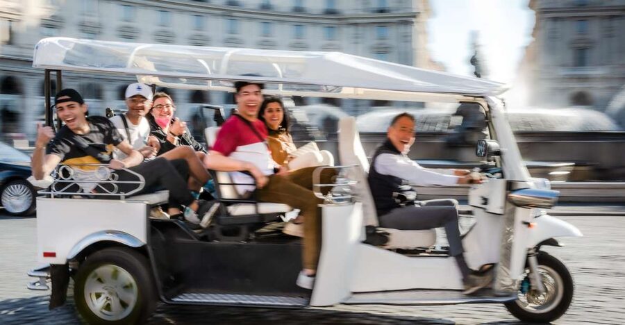 Rome: Private City Tour by Electric Tuk Tuk - Meeting Point, Private Group, and the 3-Hour Pace