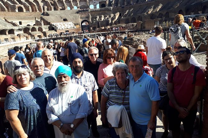 Rome: Private Colosseum Arena Tour With Roman forum Access - Private tour promise vs. real-world group size