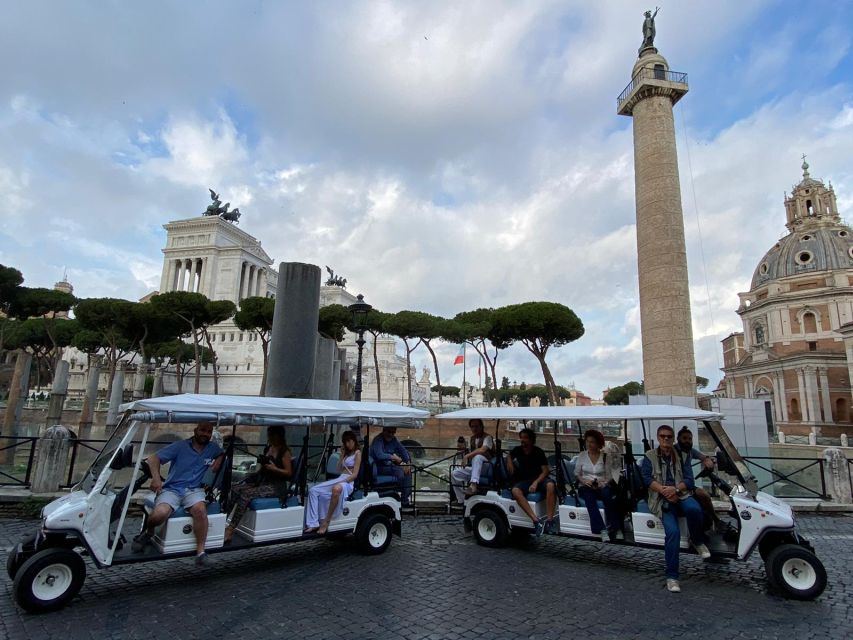 Rome: Private Customizable 3-Hour Golf Cart City Tour - Key highlights to look for