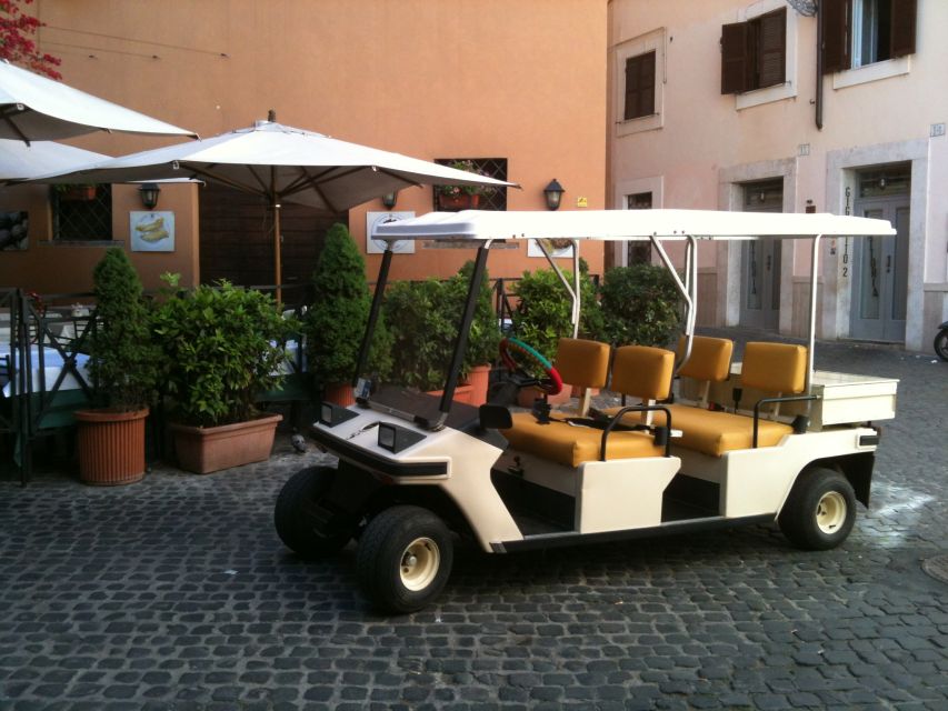 Rome: Private Customizable 3-Hour Golf Cart City Tour - Why a private golf cart works so well in Rome