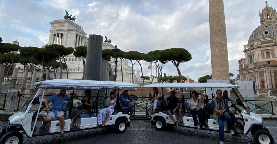 Rome: Private Customizable 3-Hour Golf Cart City Tour - Meeting your driver-guide and building your itinerary