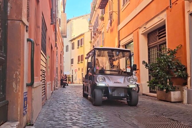 Rome Private Golf Cart and Street Food Tour - Drinking, Snacks, and Gelato: What’s Included vs What to Watch For