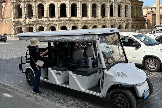 Rome: Private Golf Cart Tour - Trevi Fountain Without the Maximum Chaos