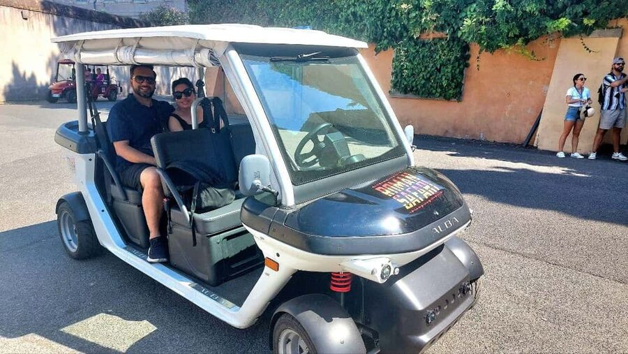 Rome: Private Golf Cart tour with a Local Guide - Colosseum area: photo stop and a short walk