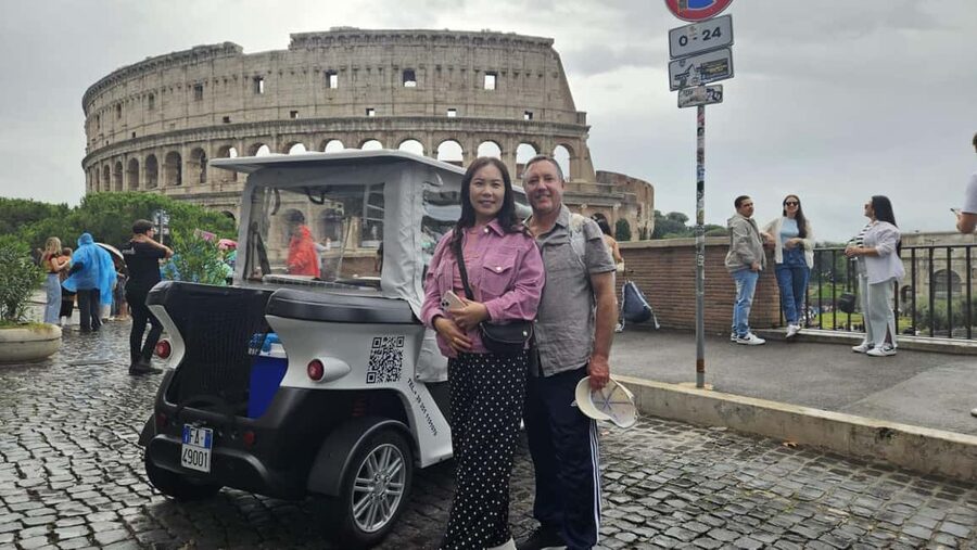 Rome: Private Golf Cart Tour with Artisanal Gelato Tasting - A Silent Cart Makes Rome Feel Manageable