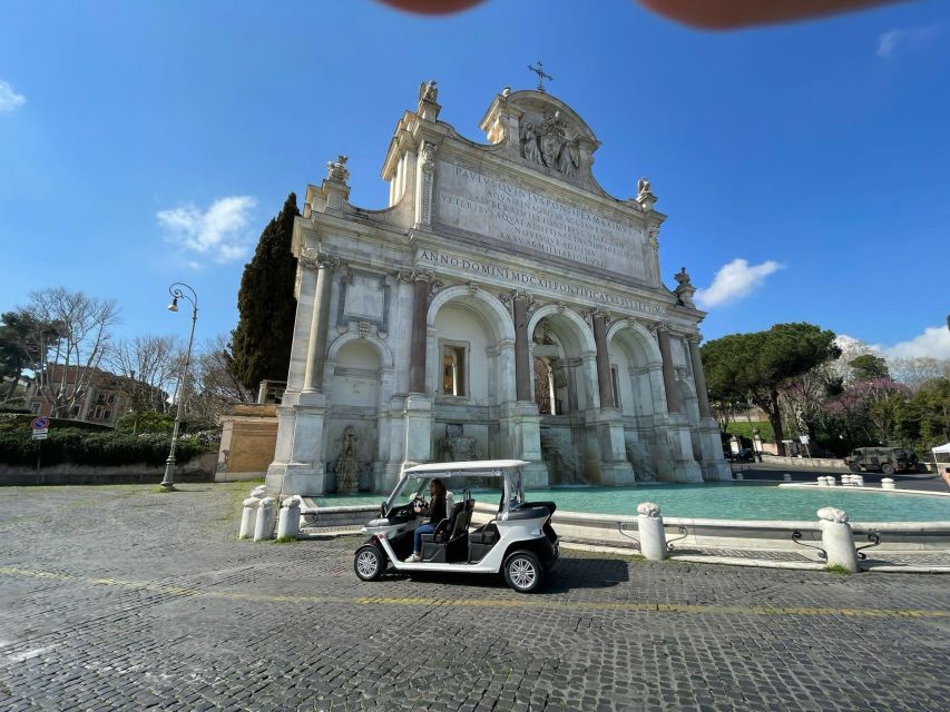 Rome: Private Golf Cart Tour with Artisanal Gelato Tasting - Circus Maximus to Colosseum: seeing Ancient Rome without the stampede