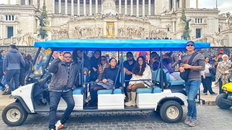 Rome: Private Golf Cart Tour with Local and Artisanal Gelato - Who should book this tour