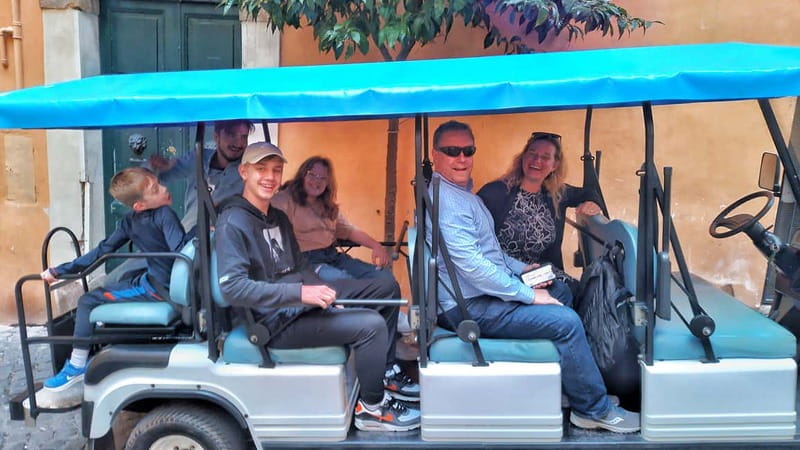Rome: Private Golf Cart Tour with Local and Artisanal Gelato - A practical way to see Rome without draining yourself