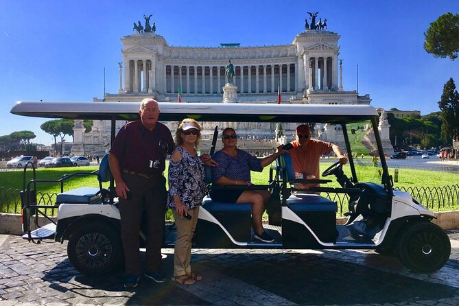 Rome: Private/Group 4 Hours Golf Cart SightseeingTour - Via Giulia from the cart: the backstreet segment you won’t recreate easily