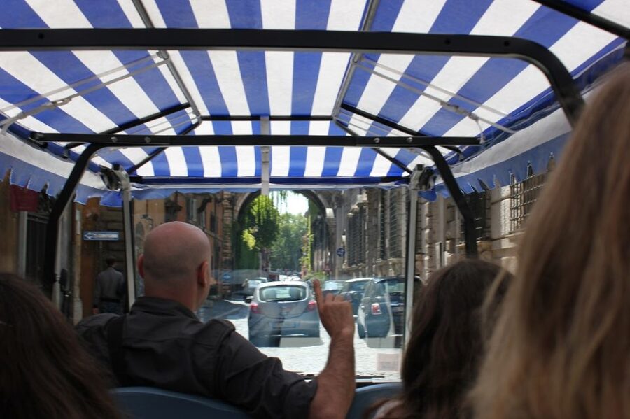 Rome: Private Guided City Highlights Tour by Golf Cart - Aventine Hill: Knights of Malta, orange grove scents, and the rose garden