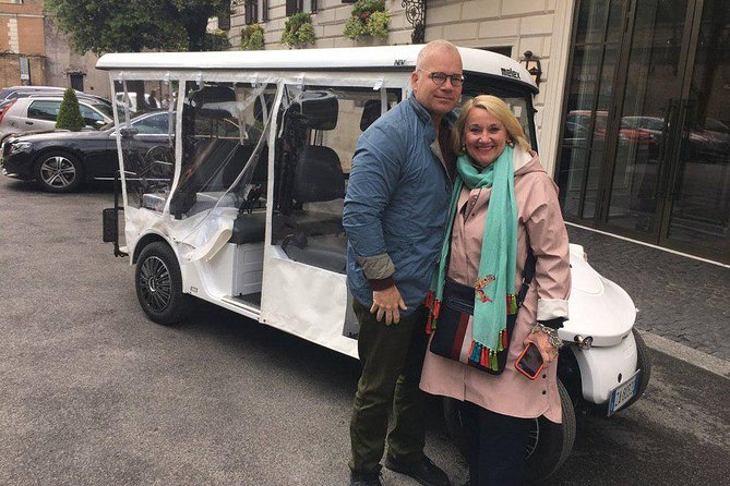 Rome Private Half-Day Tour with Option Golf Cart or Classic eFiat - Coffee and Gelato Stops: Included Stops, Not a Free Meal