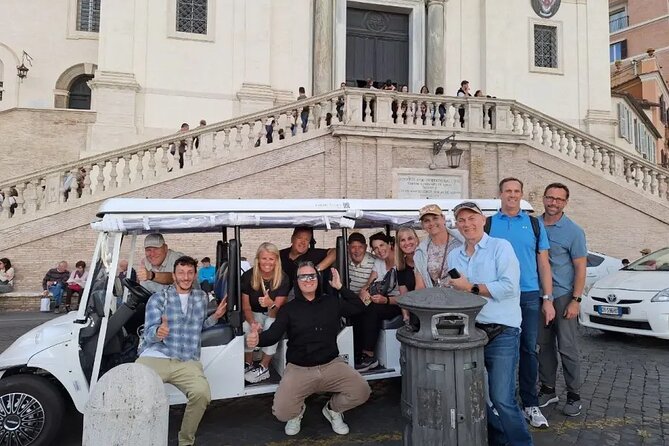 Rome Private Half-Day Tour with Option Golf Cart or Classic eFiat - Pickup, Meeting Point, and the Start-Right-Now Feeling