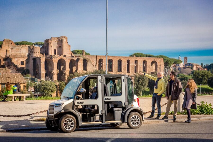 Rome: Private Highlights Tour by Golf Cart - Castel Sant’Angelo and Vatican City: river views plus big stops