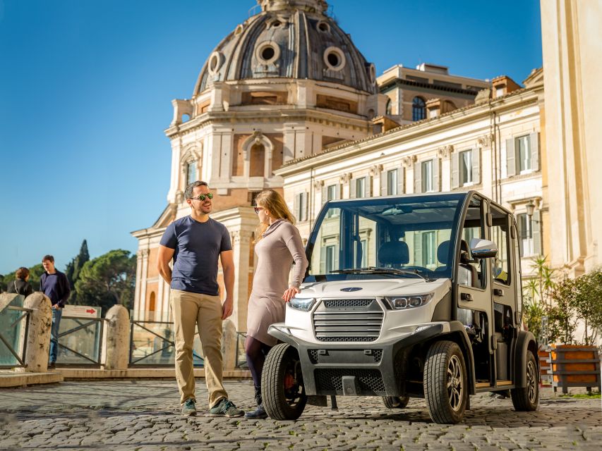 Rome: Private Highlights Tour by Golf Cart - Comfort, safety, and weather gear that actually matters