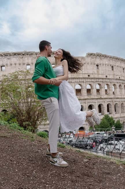 Rome: Private photoshoot at the Trevi Fountain Golden Hour - What You Get Back: 25–100 Retouched Images in 48 Hours