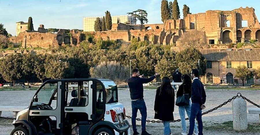 Rome: Private Tour by Golf Cart with Pickup - Hotel pickup and a guide-driven golf cart setup