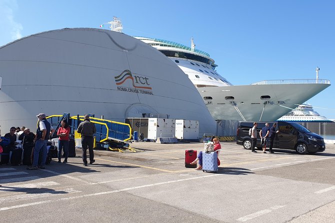 Rome: Private Transfer to/from Civitavecchia Port Van Mercedes - Going from Port to Rome (and Back): How the Schedule Usually Feels