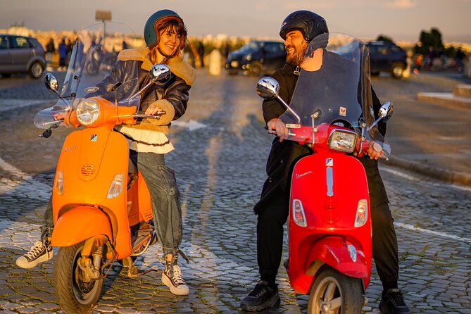 Rome: Private Vespa Tour and Professional Photoshoot - Giardino degli Aranci Stop: Citrus Garden Views and Camera Direction