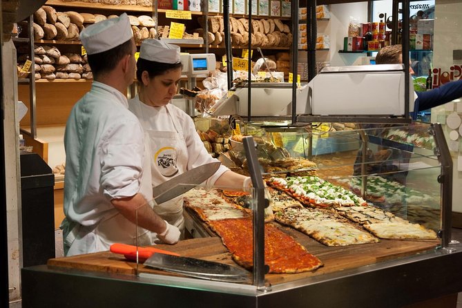 Rome Private Wine & Food Tour Trastevere, Ghetto, Campo de Fiori - The Jewish Ghetto: Piazza delle Cinque Scole and tastings with a purpose