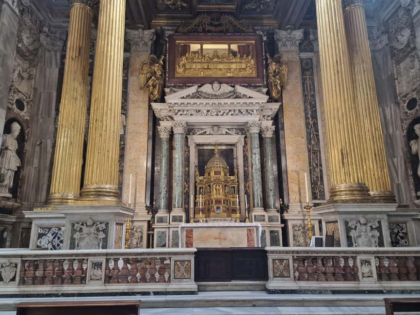 Rome: Relics from the Passion of the Christ Walking Tour - What to wear, bring, and watch for inside churches