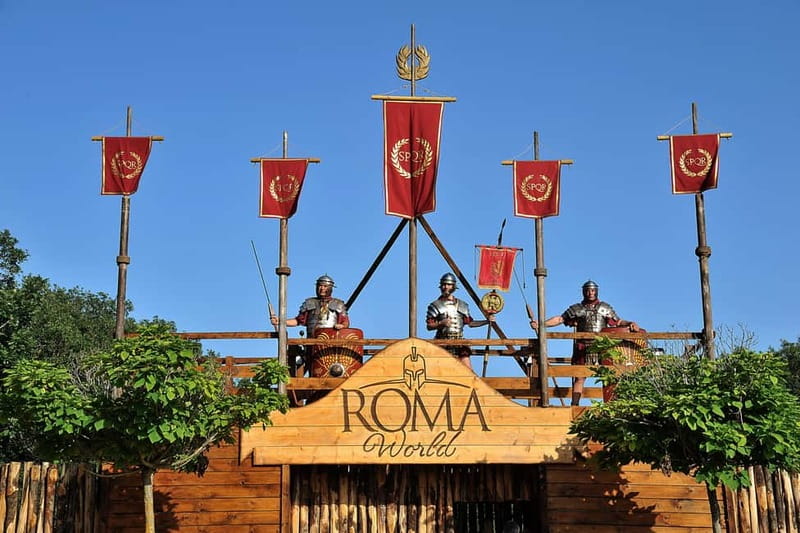 Rome: Roma World, the park to live a day as an Ancient Roman - Ancient Roman Camp You Can Walk Through