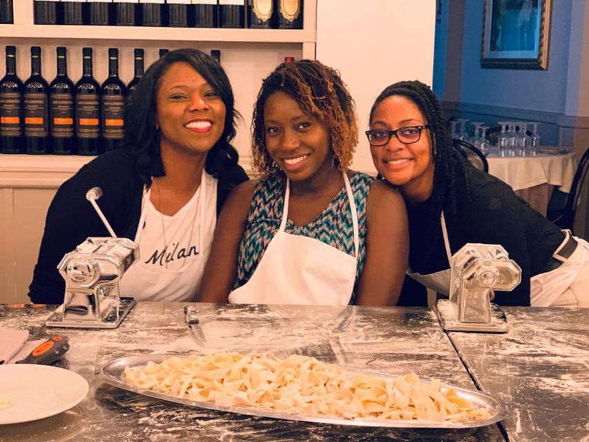 Rome: Roman Master Chef Cooking Class with Wine - The pasta lesson: handmade fettuccine from start to finish