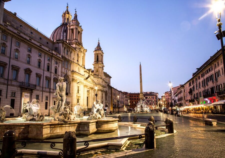 Rome: Rome at Night Evening Historical Walking Tour - What to pack for a comfortable night: shoes, umbrella, and water