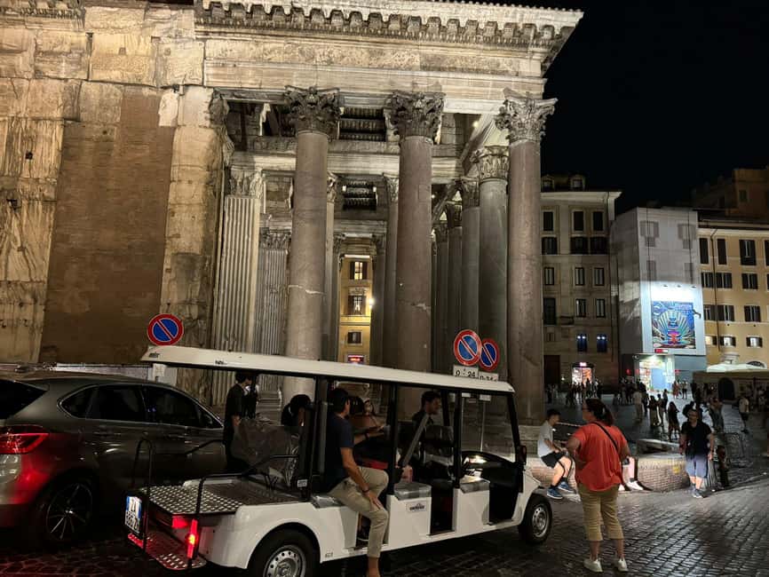Rome's Golden Hour Golf Cart Tour - Piazza Navona and Santa Maria Sopra Minerva to Spanish Steps: Finishing With Style