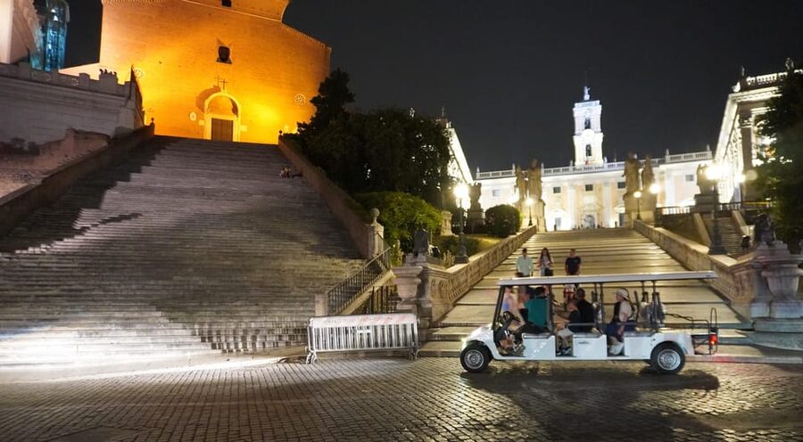 Rome's Golden Hour Golf Cart Tour - Golden Hour Timing From Piazzale Flaminio to Piazza di Spagna