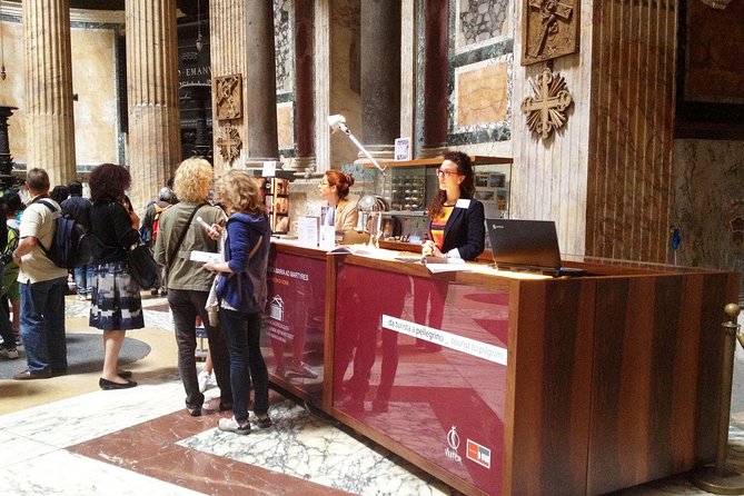 Rome's Iconic Temple: Pantheon Audio Guided Tour with Fast Access - Pickup at OhMyGuide store: the step that matters