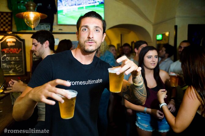 Rome's Ultimate Party aka the Spanish Steps Pub Crawl - Four nightlife stops in Rome’s historical center