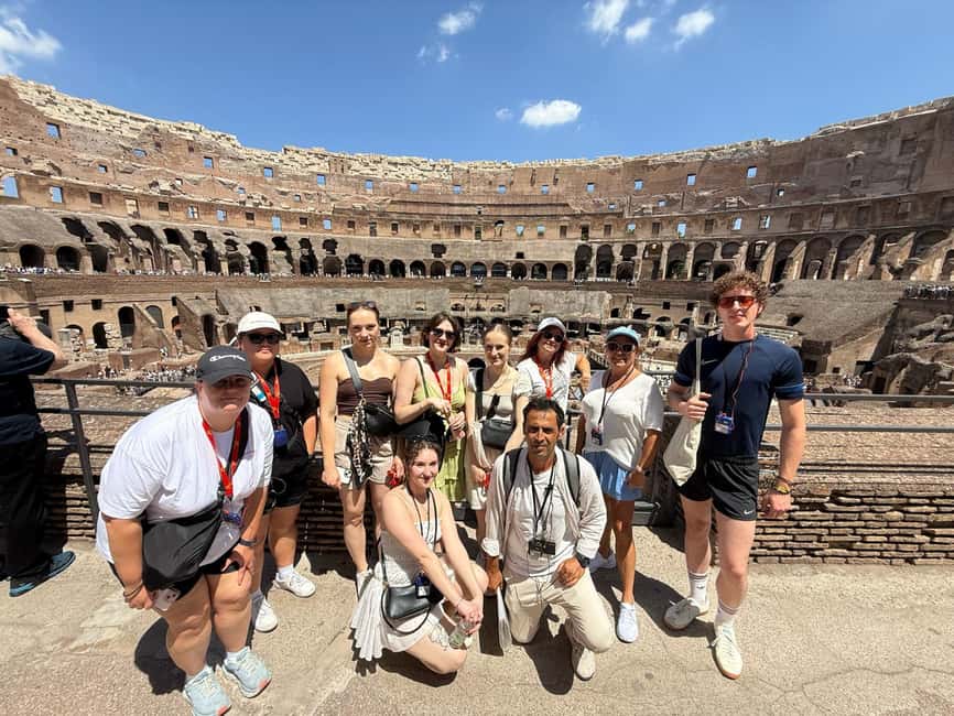 Rome: Small-Group Colosseum, Roman Forum & Palatine Hill - Priority Colosseum Entrance: What It Saves You on a Busy Day