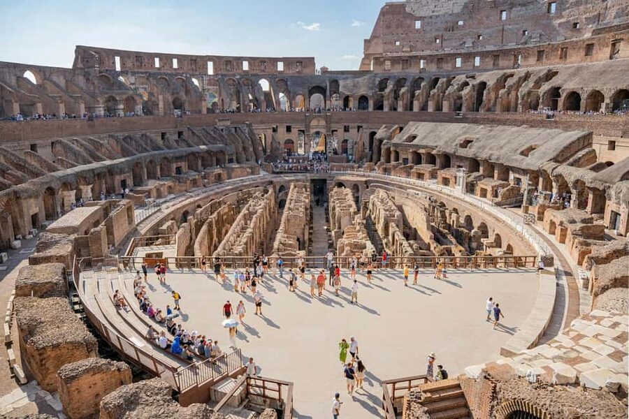 Rome: Small-Group Colosseum, Roman Forum & Palatine Hill - Entering the Colosseum: First and Second Levels With a Real Story