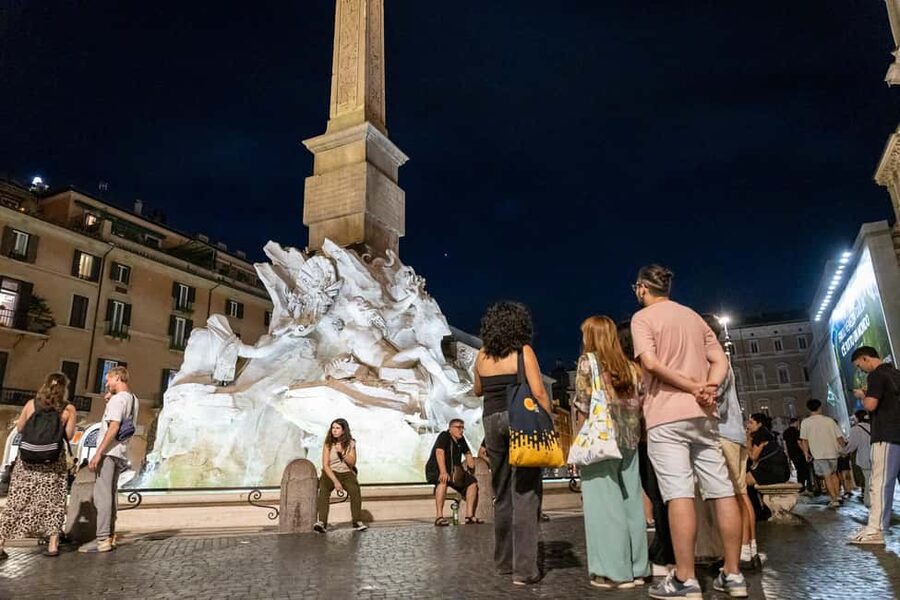 Rome: Small-Group Guided Day or Night Walking Tour - Trevi Fountain at Night: Coin Wish, Photo Time, and a Real Scene