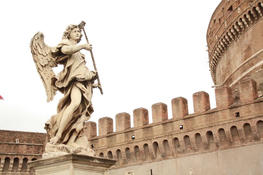 Rome: Small Group Guided Tour of Castel Sant'Angelo - The Terrace View: Rome’s Skyline, Framed by Castle Walls