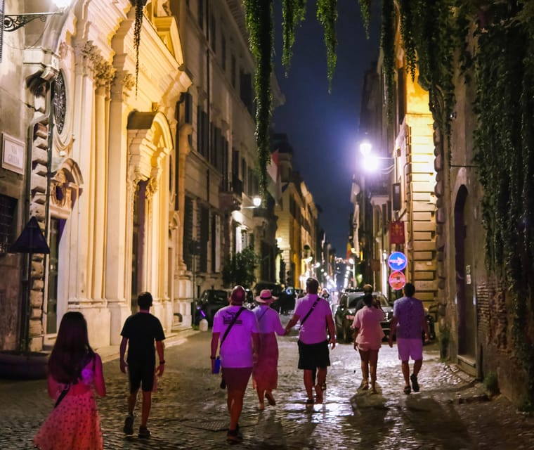 Rome: Small Group Rome's Dark Side - Ghosts & Legends Tour - Via Giulia: Backstreet Atmosphere with Legend-Heavy Stops