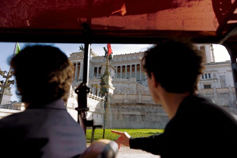 Rome: Squares and Fountains Golf Cart Tour - Spanish Steps and Santissima Trinità dei Monti: Views Without the Stair Stress