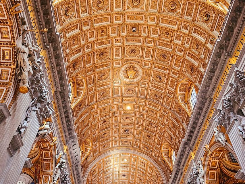 Rome: St. Peter's Basilica and Papal Tombs Guided Tour - Down to the Vatican Grottoes: Papal Tombs Beneath the Central Nave